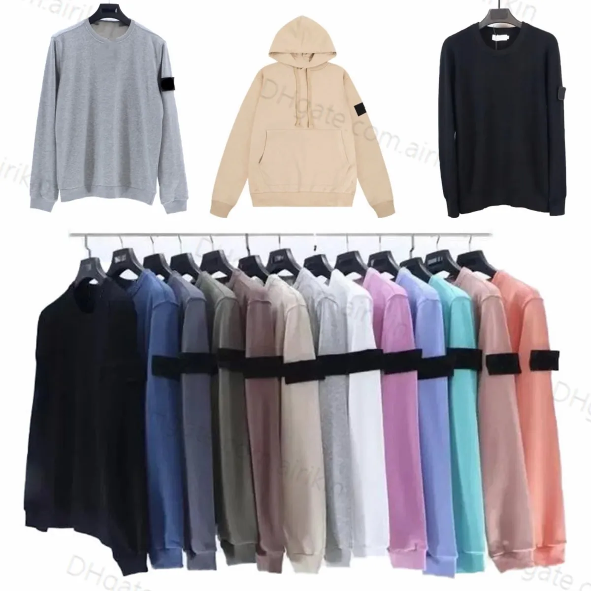 Sudaderas con capucha para hombres y mujeres sudaderas con capucha de diseñador suéteres para hombres suéteres de algodón puro cuello redondo con capucha moda para hombres ropa de alta calidad