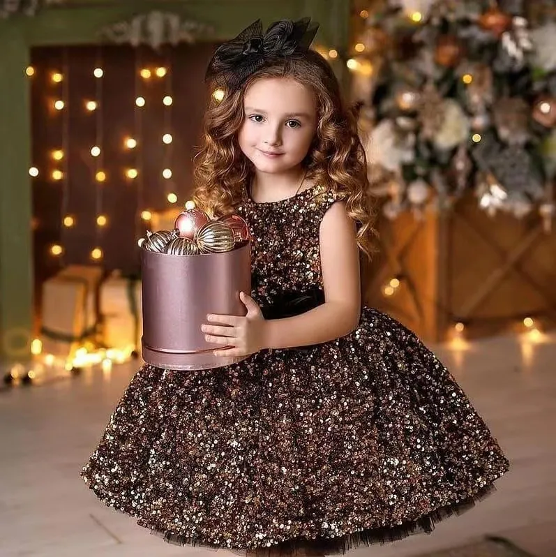 Fille Tutu robe à fleurs pour filles vêtements d'hiver enfants noël fête  d'anniversaire princesse robe robes enfants perle Tutu Costume