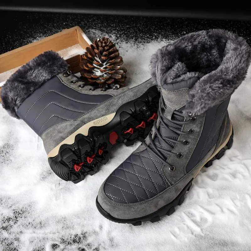 Uomini Stivali Snow Militare Uomo Stivali Platform Uomo Sneakers