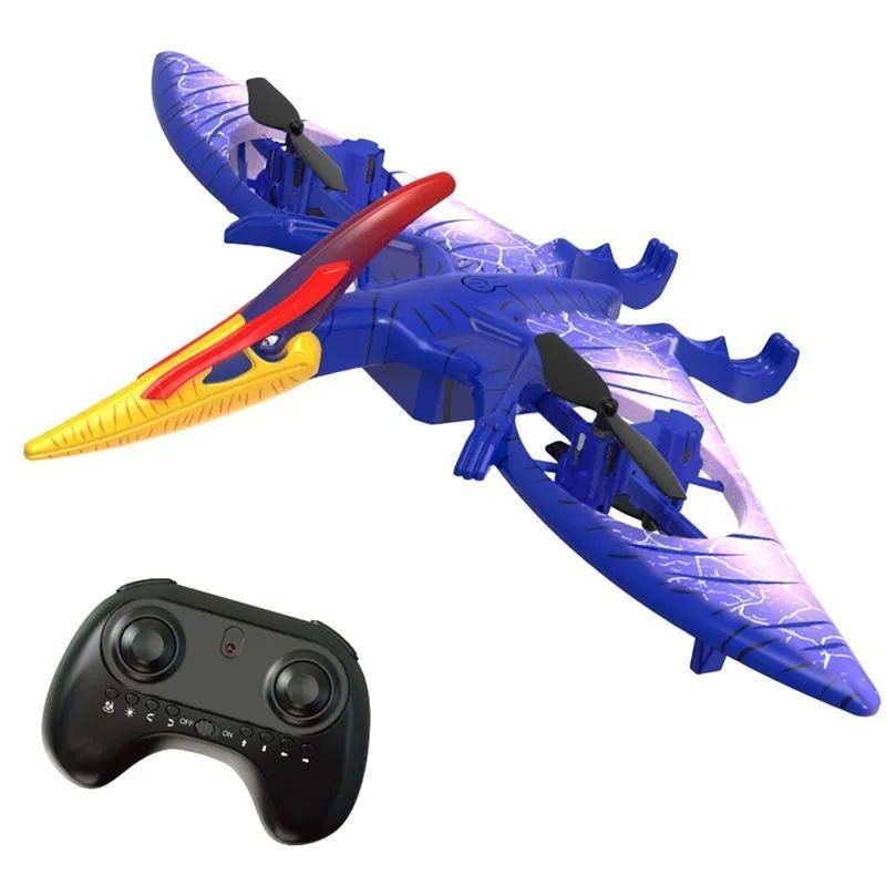 Electric RC Animals Dinosaur Flying Pterosaur Toys Electric Remote Control Simulation Animal Model Kids Children Toddlers Boys Birthday Gifts 230801