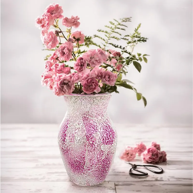 工芸品 Multi Glass Flower Vase (Pink) 71Z04r55e-L._UF894,1000_QL80_.jpg