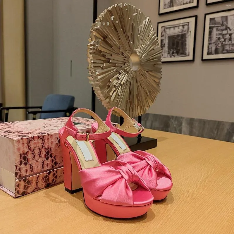 Silk bow sandals clearance
