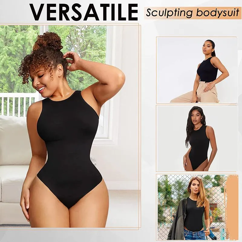 Shapewear Bodysuit for Women Tummy Control Plus Size Bodysuits