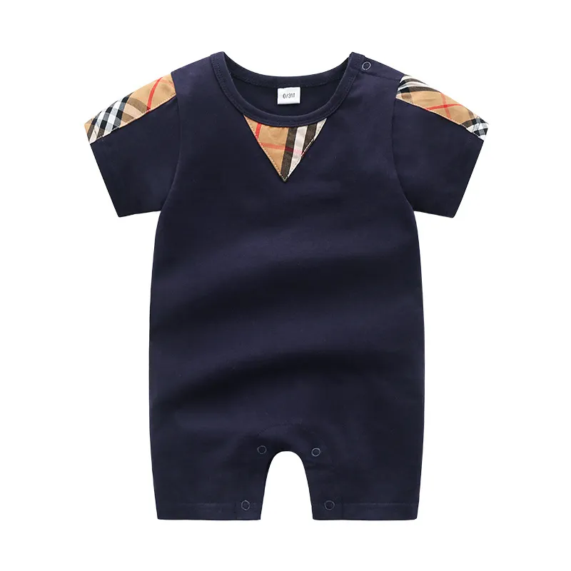 Child Jumpsuit Baby Clothing Newborn Jumpsuit Summer Children's Suit Short Sleeved Jumpsuit Baby Jumpsuit