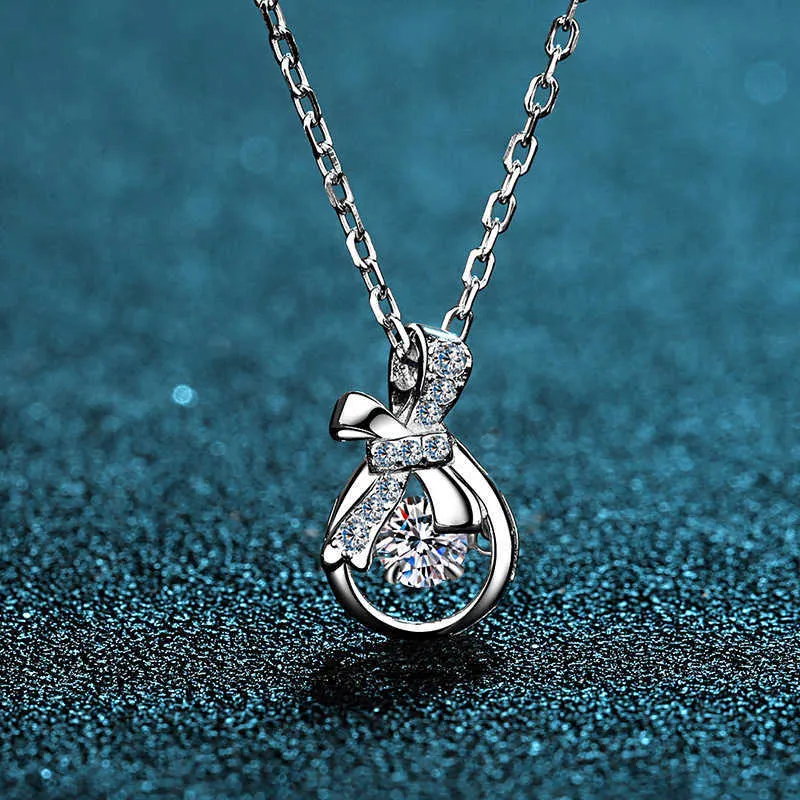 Xdy925 Sterling Silver Pendant 30 minuters smart pengar väska mo sjöng stenhalsband kedjekedja rakt