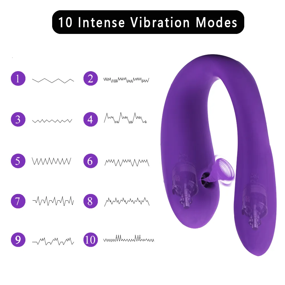 Vibrators Sucking Dildo Vibrator 10 Intense Modes Sex... From Zhengrui09,  $16.11