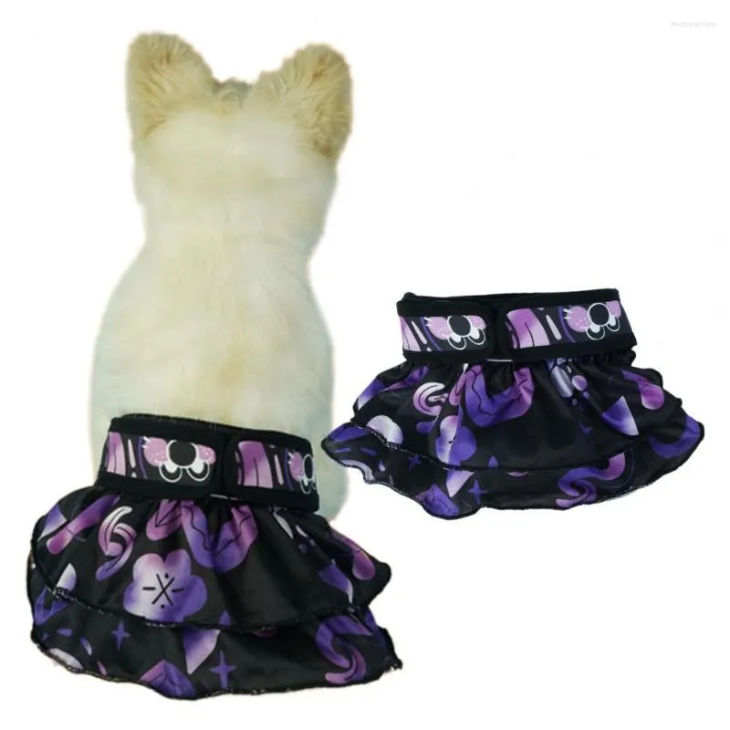 Vestuário para cães Calças menstruais para animais de estimação Fraldas macias Altamente absorvente lavável Feminino à prova de vazamentos para antiassédio