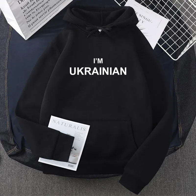 Mens Hoodies Sweatshirts Ukrainian Sweatshirt Women Men Ukraine Power Patriotic Hooded Pullover Fleece Winter Clothes Oversized Hoody 230802