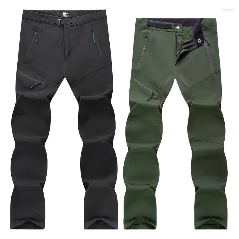 Herenbroek 2023 Lente Zomer Outdoor Wandelen Camping Mannen Casual Lange Broek Sneldrogende Elastische Waterdichte Kleding