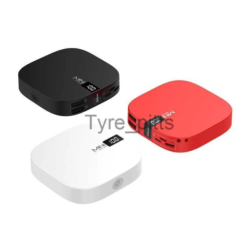 Cargadores inalámbricos Mini Power Bank 10000mAh Carga portátil Poverbank Cargador de batería externo Powerbank 10000 mAh para Xiaomi Mi iPhone 14 13 12 x0803