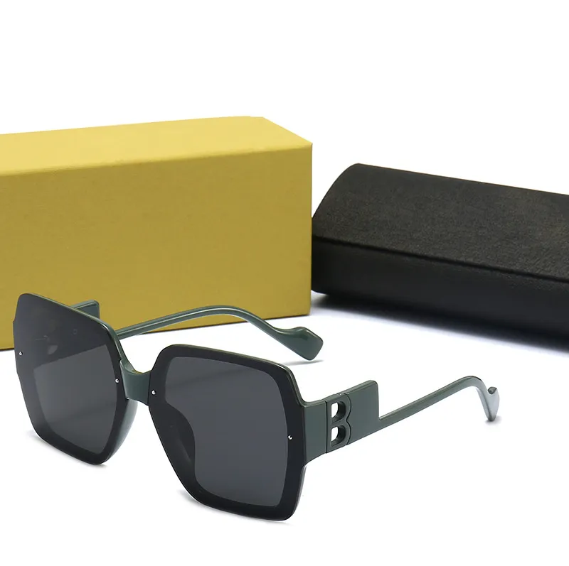 Herren Damen Designer-Sonnenbrille, Luxus-Sonnenbrille, modische Oversize-Sonnenbrille für Herren und Damen, mit Original-Etui