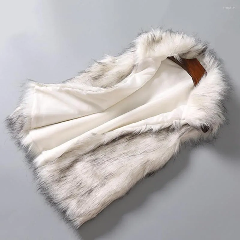 Kamizelki damskie modne puszyste kamizelki wiatrakowe kamizelka faux fur