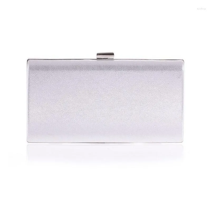 Evening Bags Factory Price Women Leather Candy Color Clutch Wallets Wedding Banquet With Chain 6 Colors