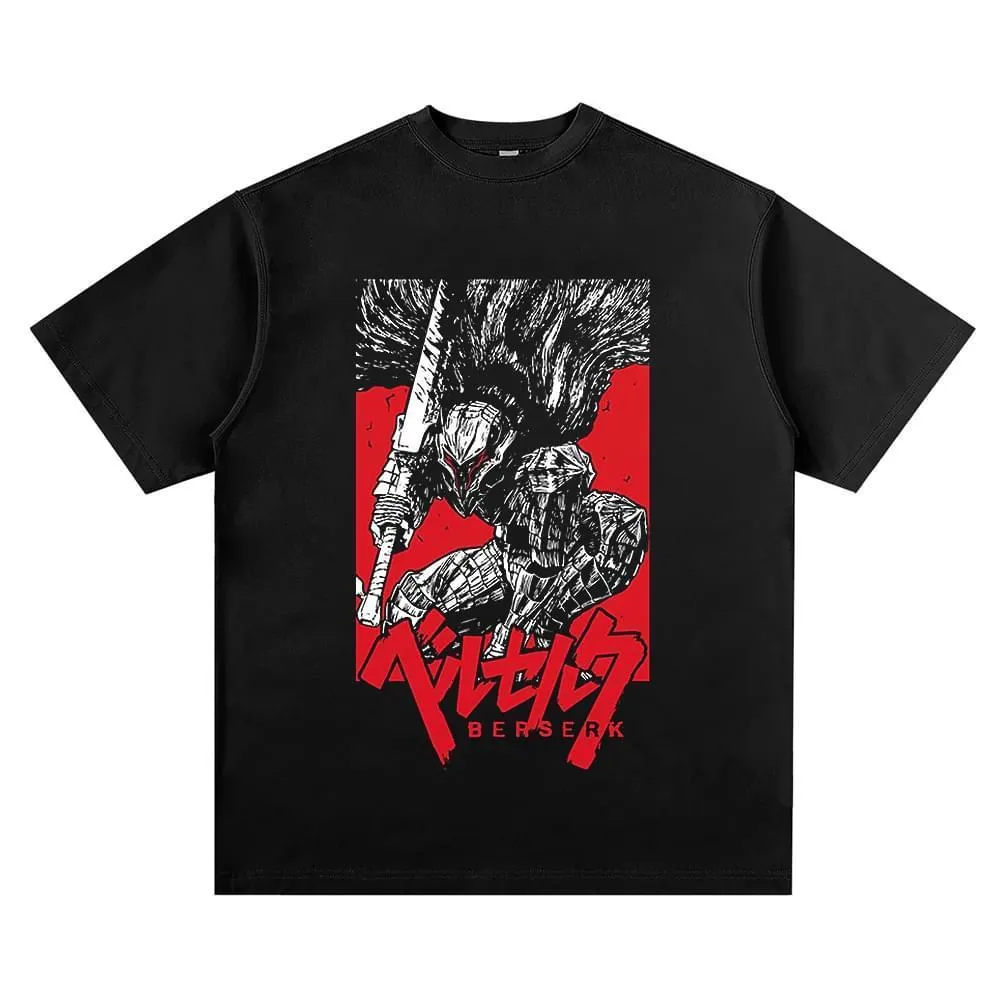 Anime Berserk shirt with t shirt for Men and Women - 100 Anime Berserk shirt with t shirt for Men and Women - 100
