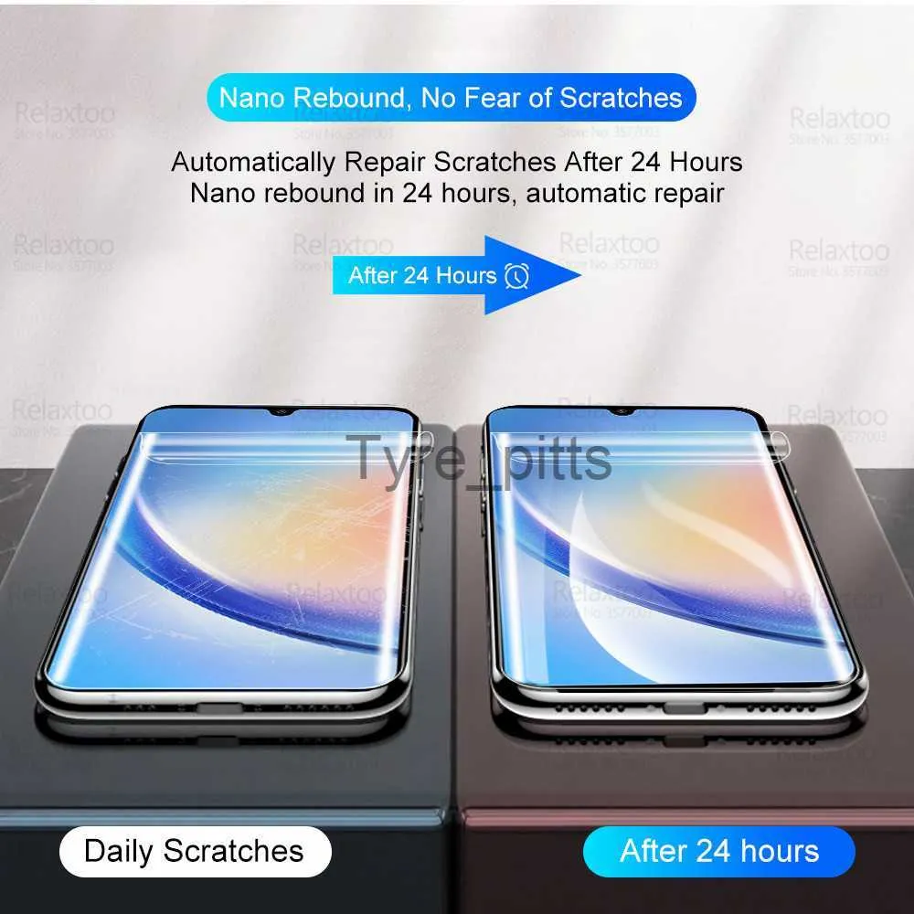 Защиты Экрана Сотового Телефона Полнопроизводную Гидрогелевую Пленку Для  Samsung Galaxy A34 Протектора Экрана Samung A34 5G A 34 34A A346B Мягкая  Пленка Не Смягченное Стекло X0803 От 603 руб. | DHgate