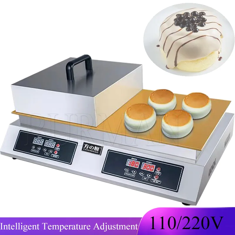 Double Head Commercial French Full Copper Grill Souffle Machine Cakes desserter Intelligent Timing Konstant Temperatur