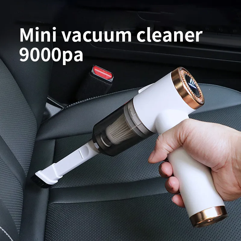 Vacuums 9000Pa Wireless Car Vacuum Cleaner Handheld Mini Portable Robot For Home Desktop Keyboard Cleaning 230802