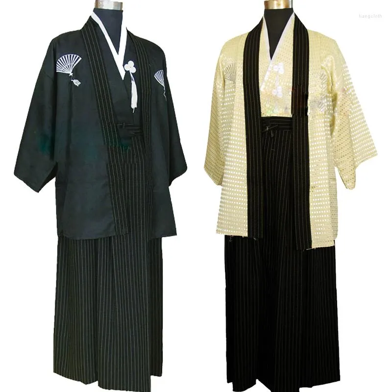Roupas étnicas Kimono japonês Culinária masculina Traje tradicional Apresentação de palco