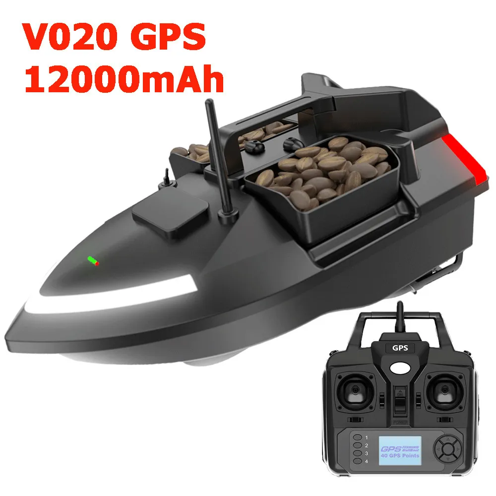 Electric/RC Boats Flytec Official Store V020 V801 Smart 40 Points GPS Auto  Return RC Bait Boat 2KG Loading 500M With Night Lights For Fishing 230802  From Bao08, $200.61