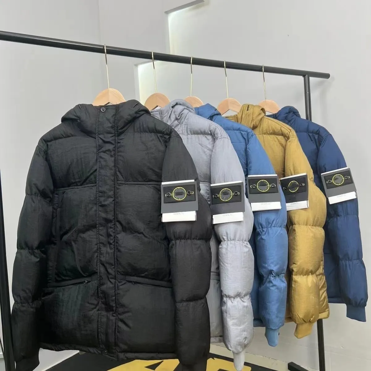 Nylon winter sales jacket