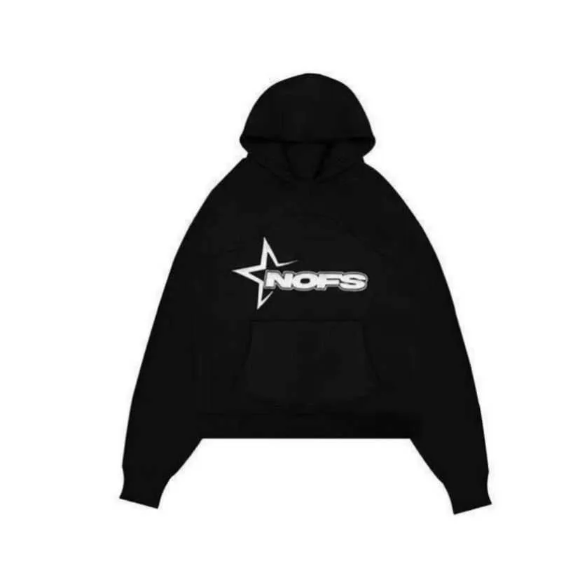 Women's Hoodies Sweatshirts Y2K Hoodie Harajuku Women's NOFS Letter Graphic Printing Oversized Hoodie Sweatshirt Punk Rock Gothic Clothes Tops Streetwear he