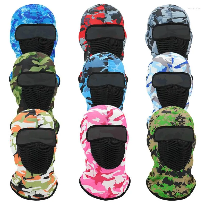 Bandana Ademende Camouflage Bandana Mannen Vrouwen Sport Running Jogging Hoofd Hals Sjaal Leger Fietsen Volgelaatsmasker Roze Hoofdband Skimuts