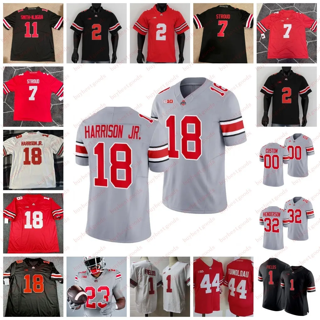 Ohio State Buckeyes Football Jersey 2024 Custom Name Number Stitched Polyester Men s Youth Sizes