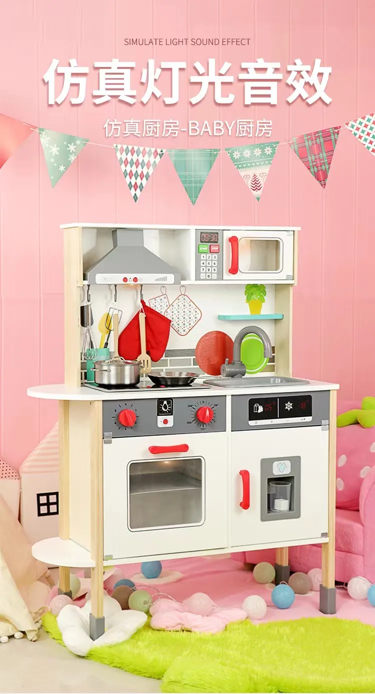 Ensemble De Cuisine Enfant 25 Pièces – Casseroles Inox, Aliments Velcro, Tablier Et Toque – Dès 3 Ans