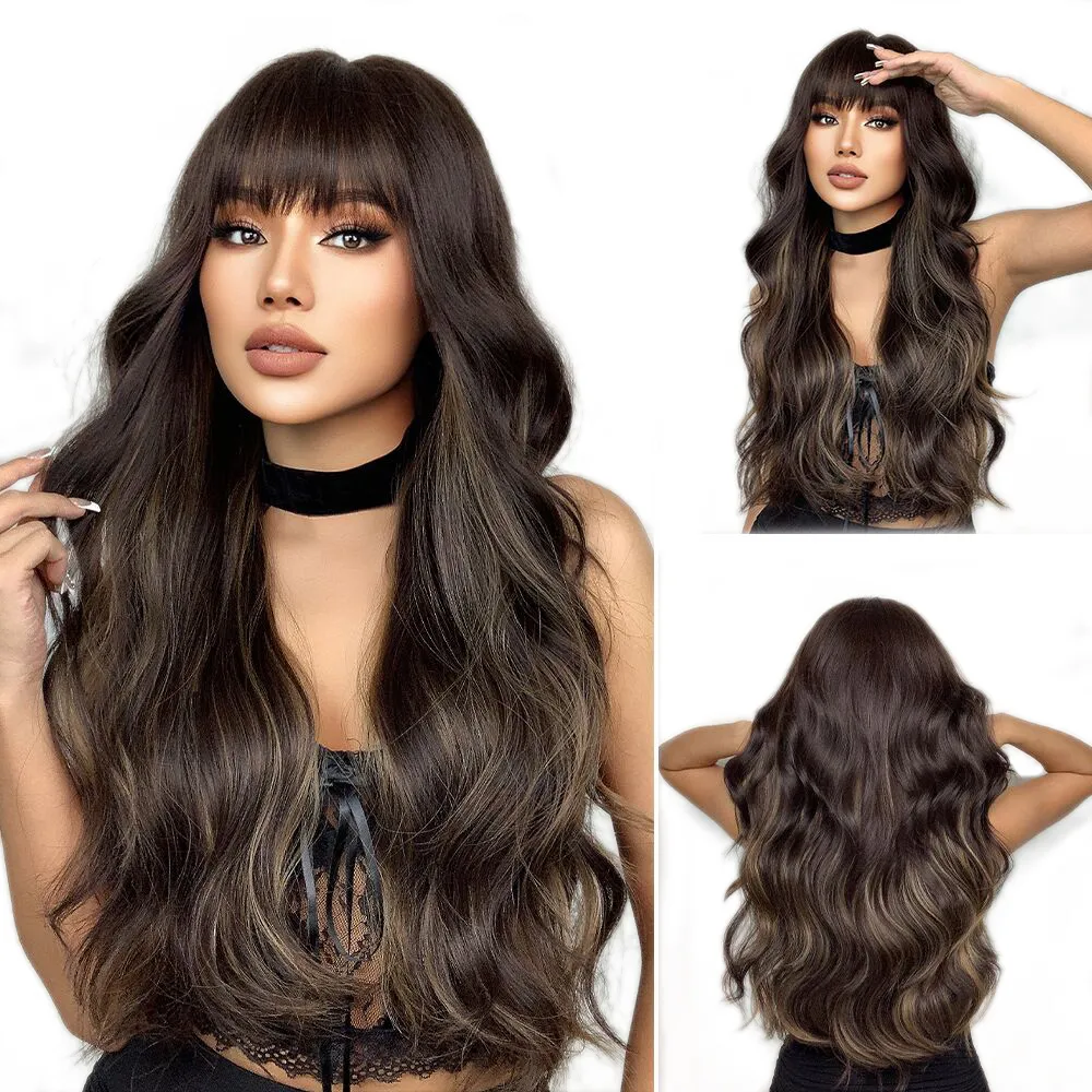 Wholesale Synthetic Wavy Wig Flash Sales