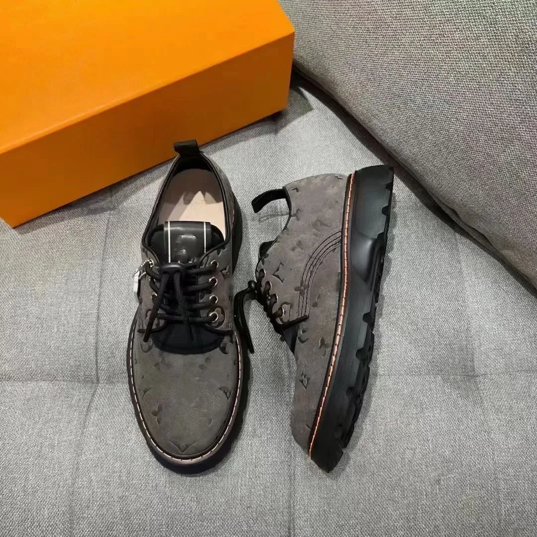 mens brown casual lace up shoes