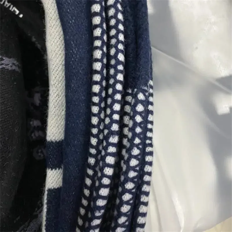 格子縞のソファベッドフリースニットスロータオルケープピンクブランケットレターカシミア毛布