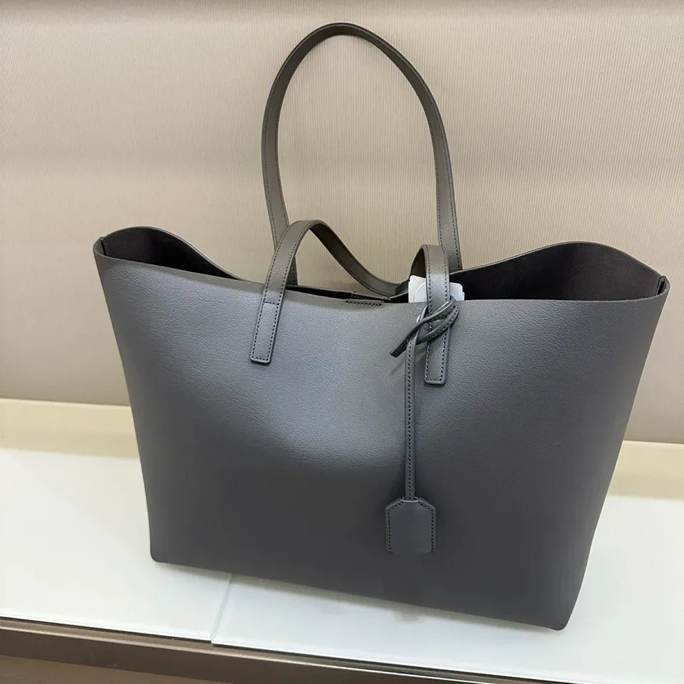 Luxury Shopping Tote Bag Womens stor kapacitet handväska tillbehör plånbok läder axelväskor college flickor modedesigner väska totes