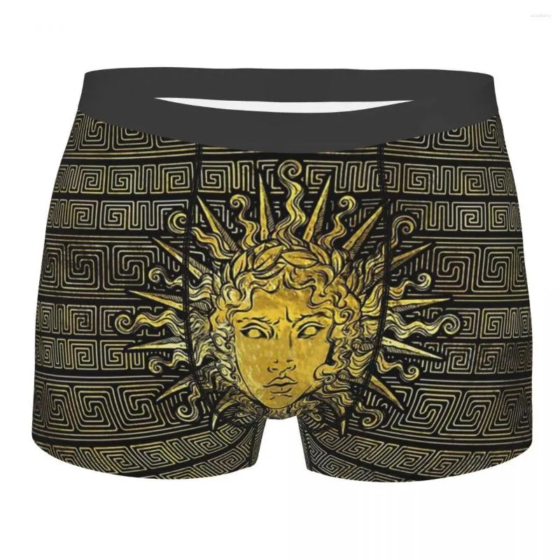 Unterhosen Antike griechische Mythologie Apollo Sonnensymbol Homme Höschen Männliche Unterwäsche Bequeme Shorts Boxershorts