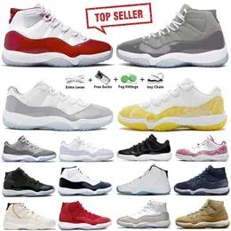 11 Cheey 11s Men Basketball Shoes Citrus Bred DMP Cool Low Midnight Navy UNC Gement Grey Pink Yellow Snakeskin Pure Violet Women Trainers Sports Sneakers 36-47