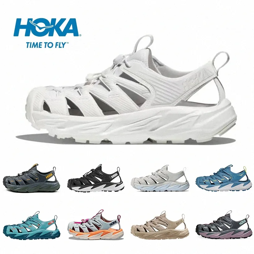 Hoka Hopara Luxurys Designer Sandals для мужчин Женщины походы на пляжные туфли Ora Ora Recovery 3 Black Sand Tan Tan Sandale Claquette Slide e4rn#