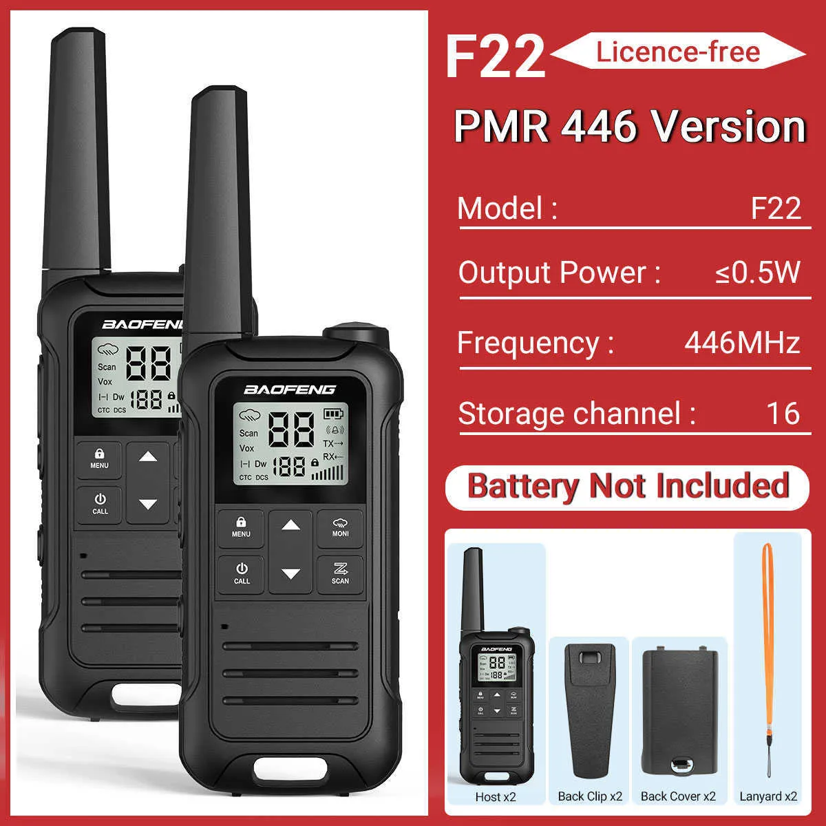 🔥 BAOFENG UV-5R (P15UV) 5W PMR RADIO PHONE NEW VERSION