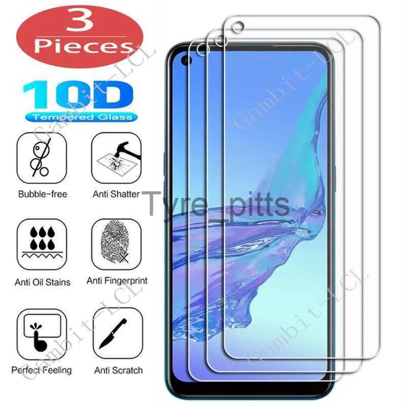 Handy-Displayschutzfolien, 3 Stück, gehärtetes Glas für OPPO A32 A33 A35 A36 A52 A53 A53s 4G A54 A54s A55 A56 5G A57 A74 A76 A72 A73 Displayschutzfolie x0803