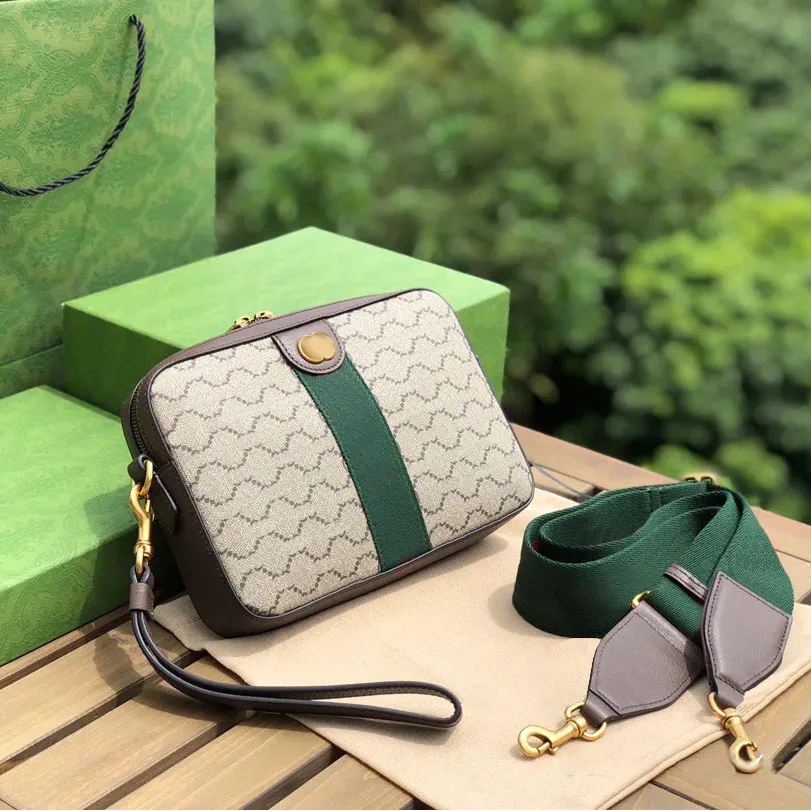 mode Luxe dame Canvas Ophidia beroemde Designer cameratassen clutch handtas Vrouw bakken Schouder Messenger bag hoge kwaliteit Heren zomervakantie Cross Body Bags