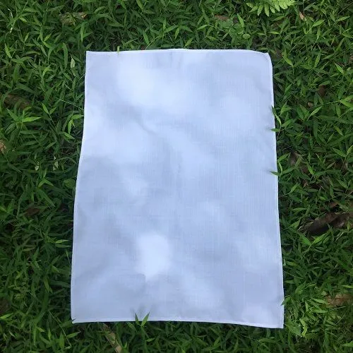 Blank Kitchen Dish Towel 50x70 CM for Sublimation100% Polyester Linen Plain White Tea Towel Soft