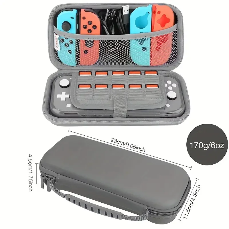 Совместим с корпусом с переключением Lite, Switch Lite Case с мягкой защитной корпусом TPU.