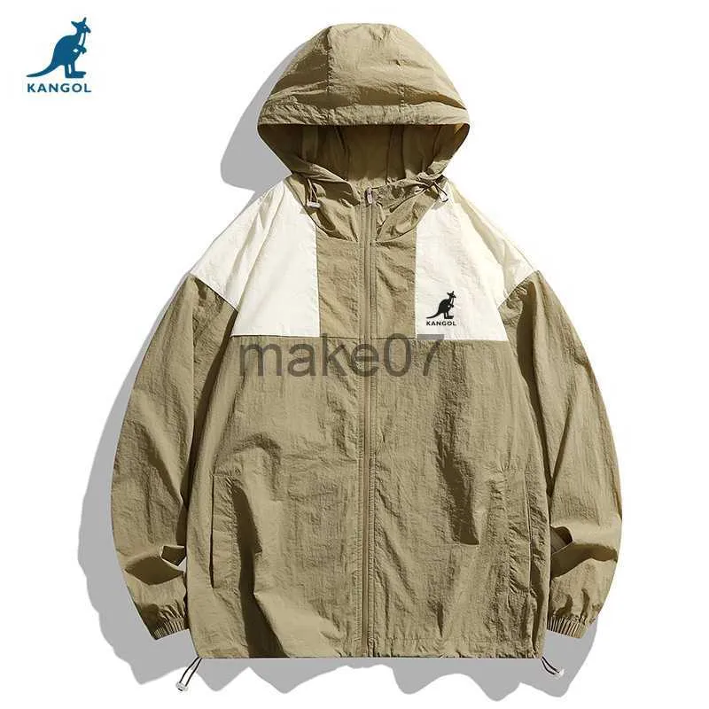 Erkek Hoodies Sweatshirts Kangol Marka Kampları Erkekler ve Erkekler İçin Yağmurluk