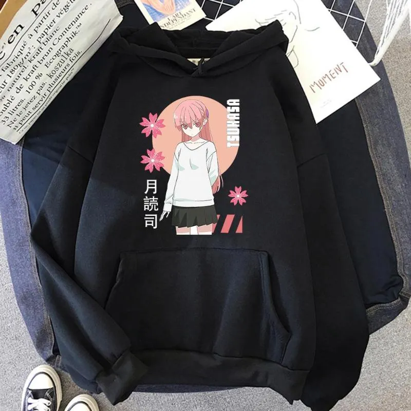 Men's Hoodies Funny Anime Tonikaku Kawaii Yuzaki Tsukasa Hooded Sweatshirt Harajuku Cartoon Tonikawa Over The Moon For You Women's