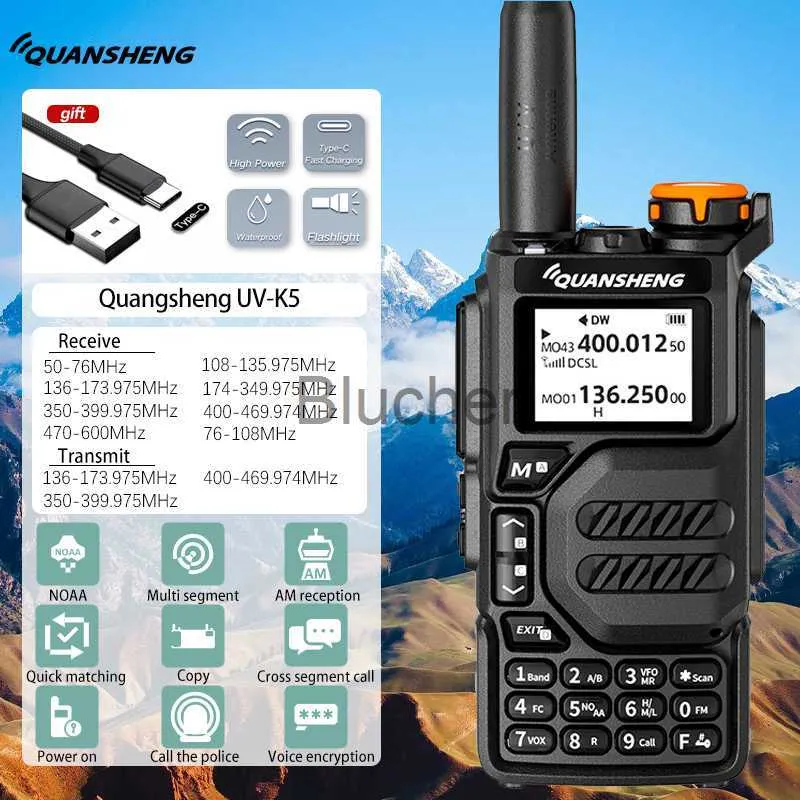 Belt Mounted Quansheng UV-K5 Radio Pouch