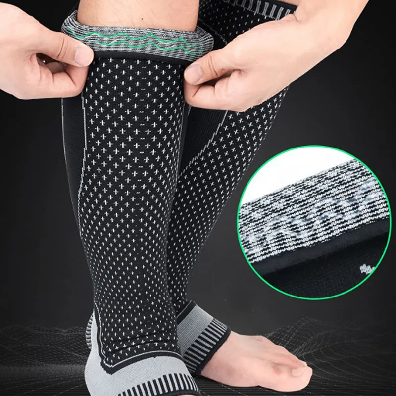 Elbow Knee Pads MXL Running Compression Socks Orthopedic Support Knee High  Stockings Calf Ankle Protector Football Skiing Varicose Veins 230803 From  8,52 €