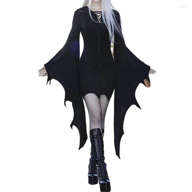 open lace back dress Amazon.com: ZapLute Girls Black Costume Halloween Dress Family Cosplay Party  Outfit with Wig Necklace Belt Gloves Socks for 5-12 Years : Toys & Games