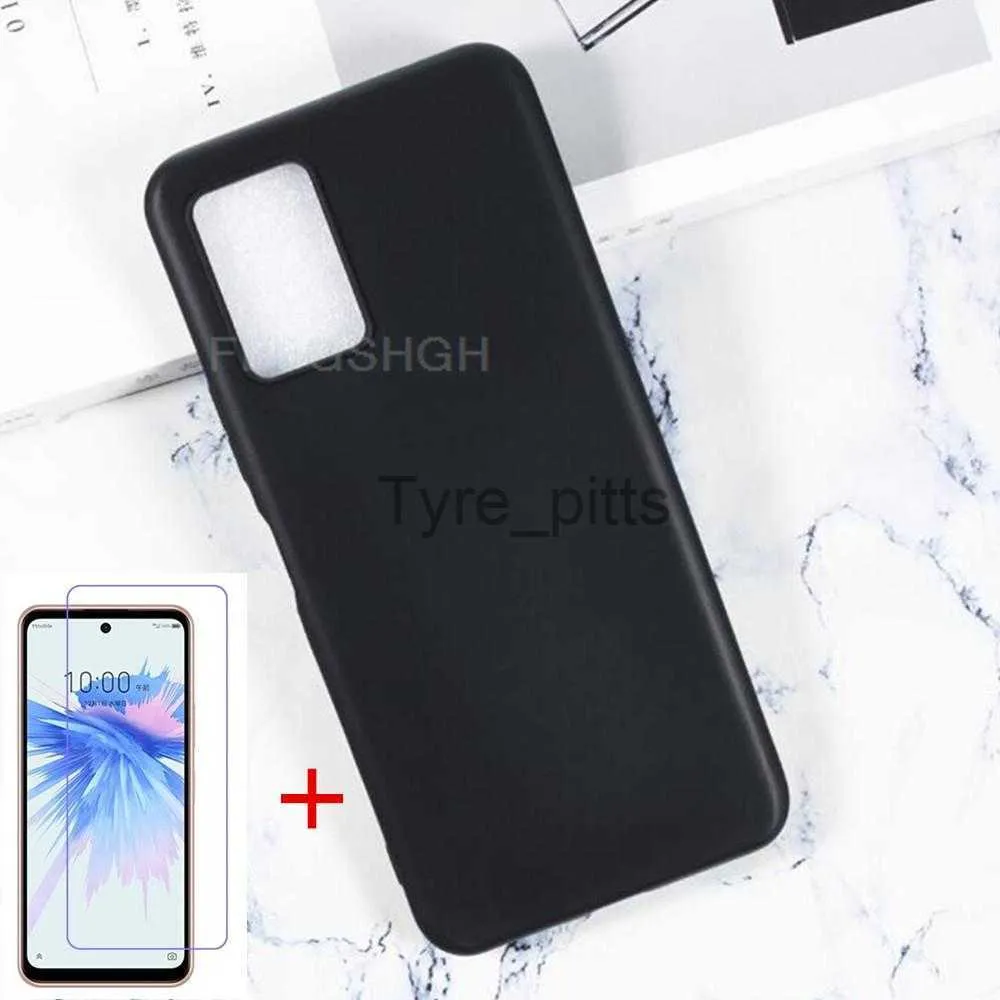 Protectory ekranu telefonu komórkowego Przezroczysta obudowa telefoniczna dla ZTE Libero 5G II 6.67 "Case Silicon Back TPU Cover Temperted Glass Screen Protector x0803