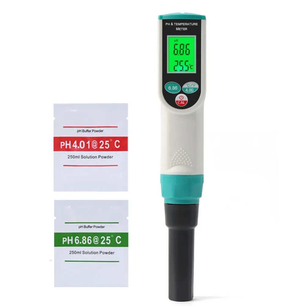 Probador de suelo, kit de medidor de pH del suelo 7 en 1 con humedad,  temperatura, conductividad, nitrógeno, fósforo y prueba de PH, medidor de