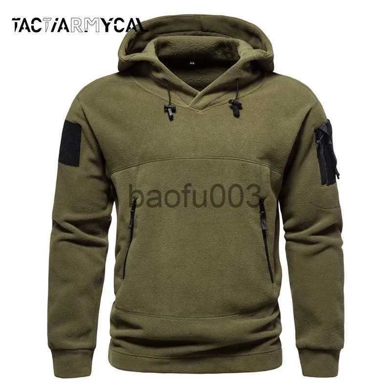 Herren-Kapuzenpullover, Sweatshirts, Winter-Fleece-Kapuzenpullover, Herren, militärische taktische Sweatshirts, Outdoor-Kapuze, Herbst, warm, Thermo-Herren-Pullover mit Kapuze, Herbst, J230803