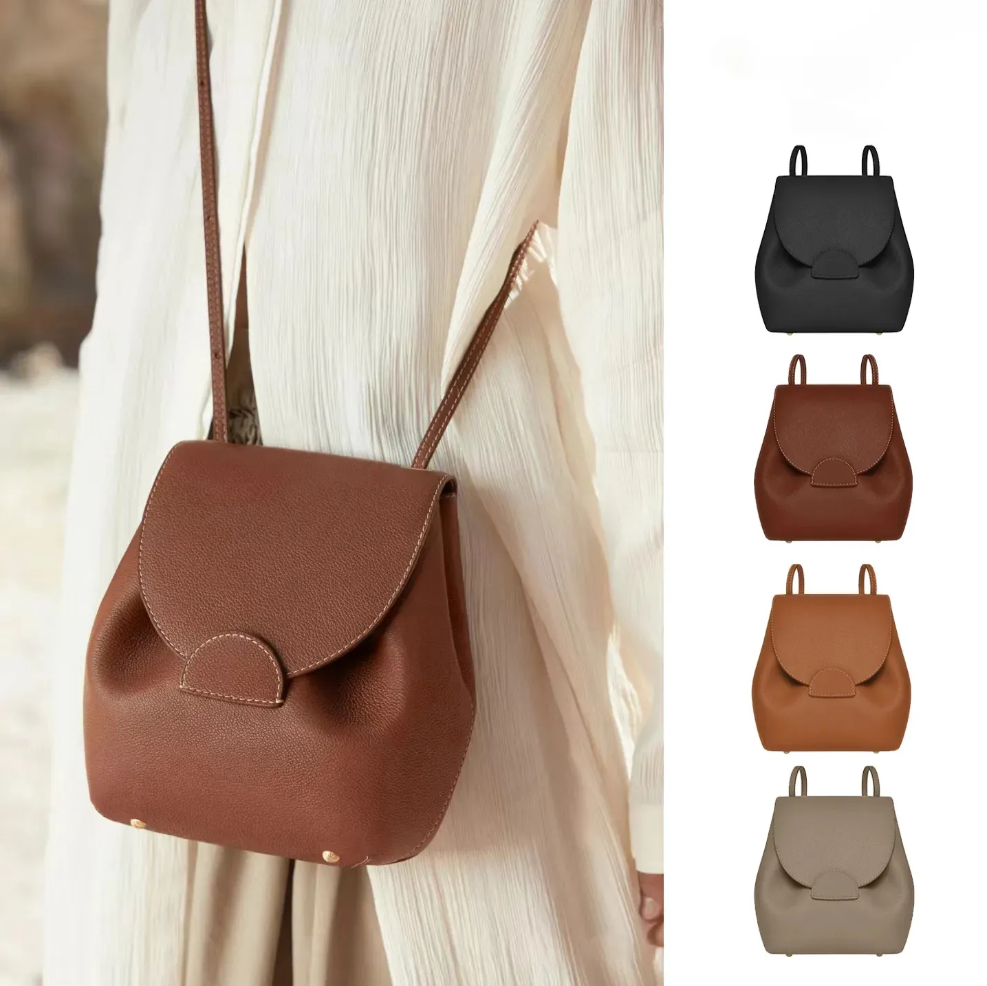 Designer classico da donna Mini zaino cinghie per borsa Borse tote Luxurys Zaino in pelle bovina Borsa ascellare mens nano Crossbody clutch zainetto palestra Borse a tracolla