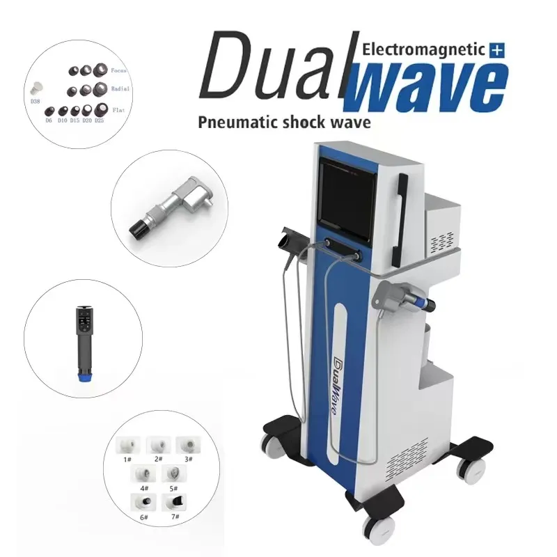 Portable extracorporeal shockwave therapy equipment physiotherapy ED treatment slimming shock wave machine